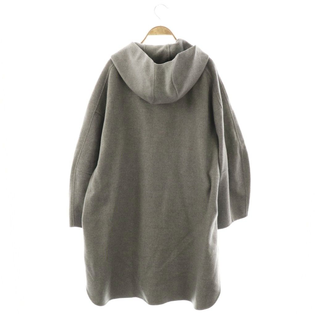 エンフォルド ENFOLD 品 25 AW CIRCLE MODS-COAT コート アウター 38 グレー CX OS