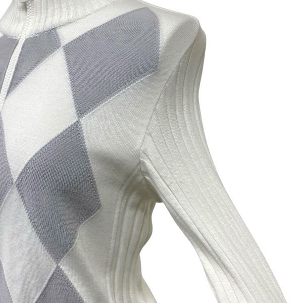 ◇ バーバリーゴルフ BURBERRY GOLF アーガイルニットセーター 長袖