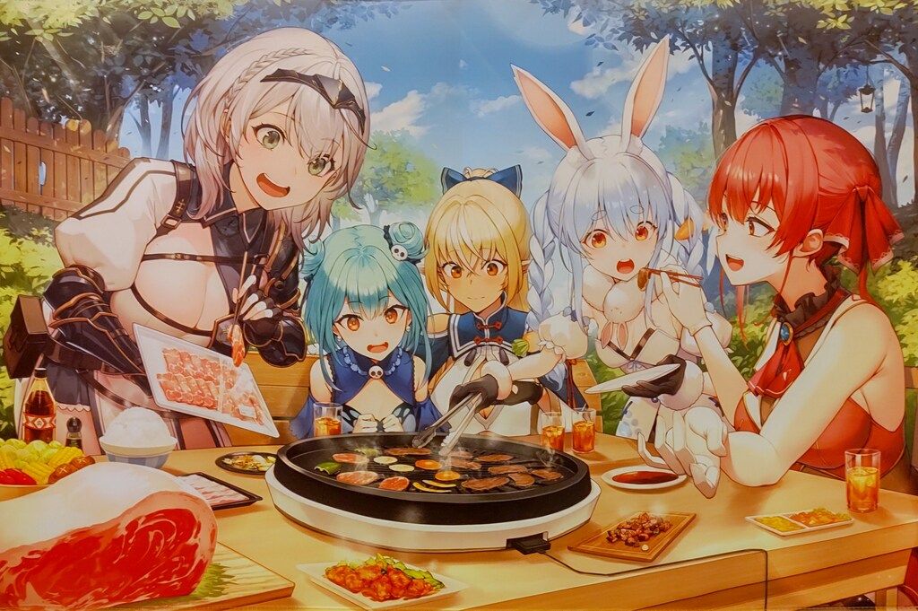 アトレ秋葉原 ホロライブ夏祭り ホロライブ 横型B2タペストリーホロ