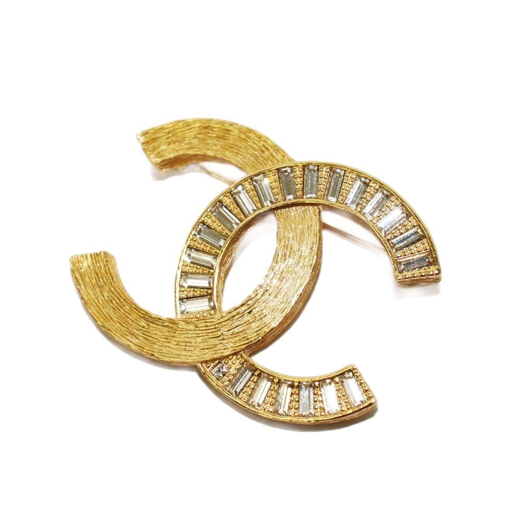 シャネル CHANEL ABD 184 ココマーク ブローチ ゴールド KH OH