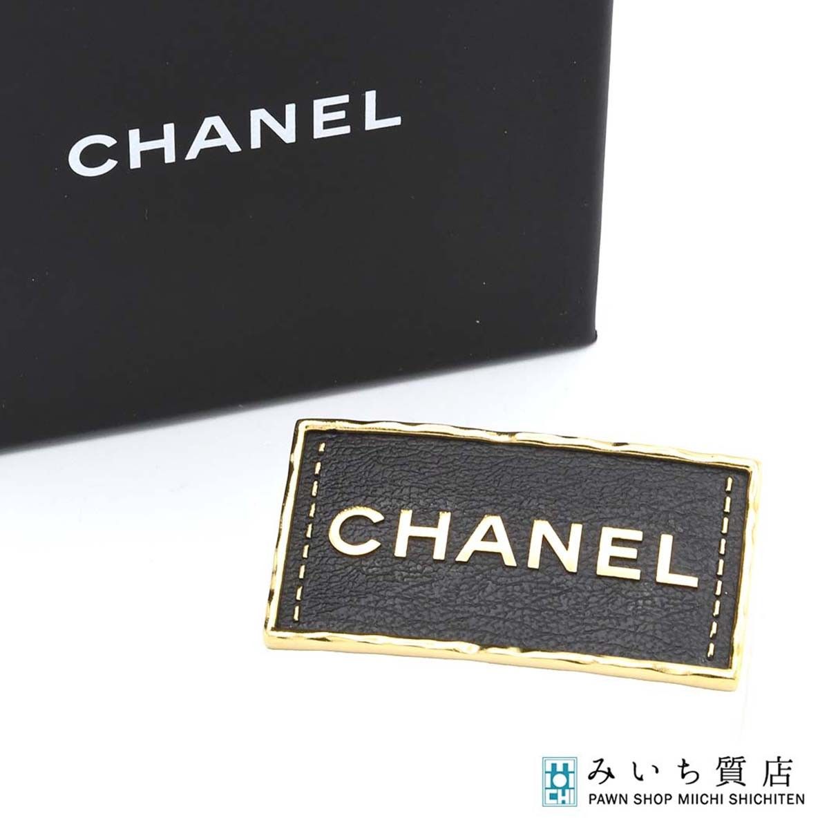 CHANEL シャネル ブローチ A 23 S レザー アクセサリー 服飾小物 レディース 箱有 k 457-2