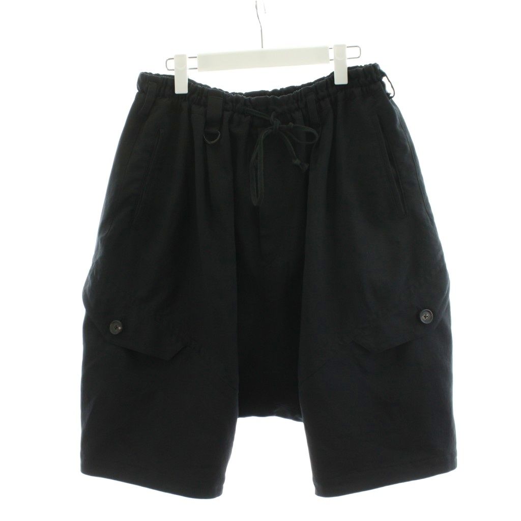 サイト s yte ヨウジヤマモト ショートパンツ ハーフパンツ 3 黒 ブラック UV-P 08-904 AN 43