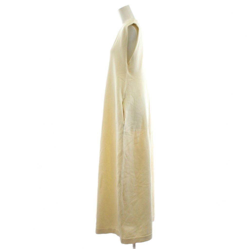 エトレトウキョウ ETRE TOKYO 25 SS フロントボタンニットオールインワン ノースリーブ S アイボリー AN 46