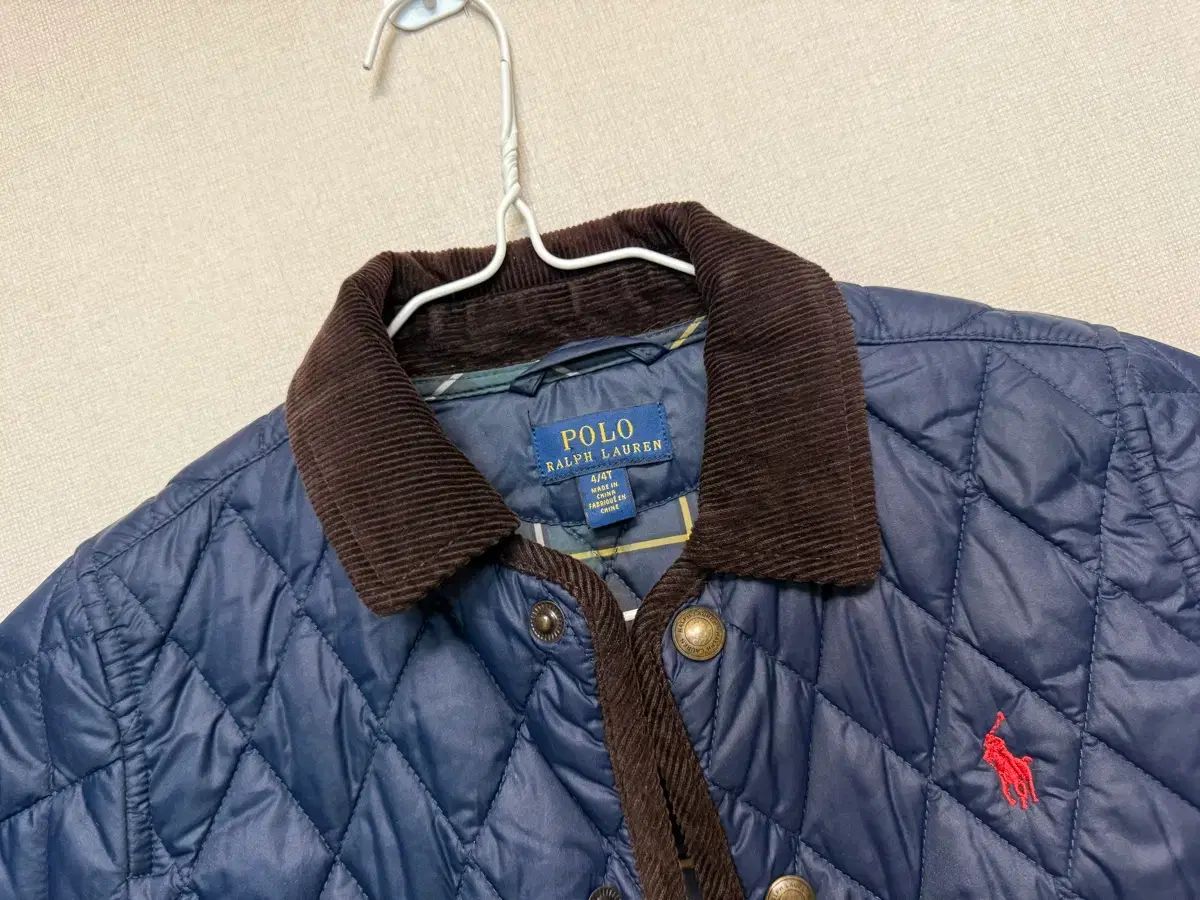 ポロラルフローレン キッズ キルティングジャケット キルティング アウター 4|4 T