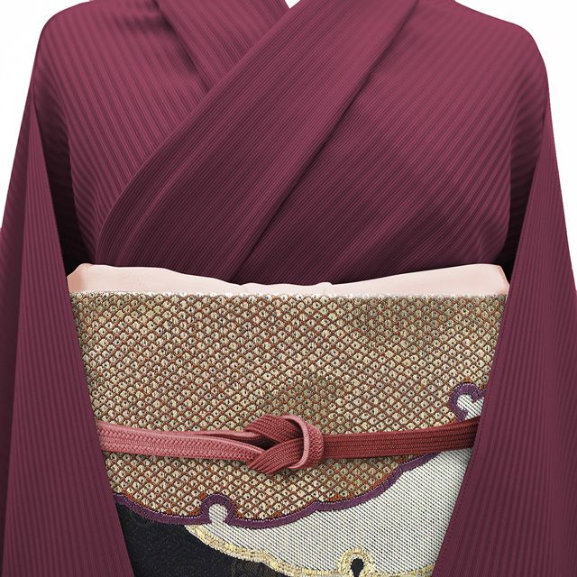 新古品】 袋帯 フォーマル 未使用 正絹 京都 西陣 織文意匠 鈴木 唐織