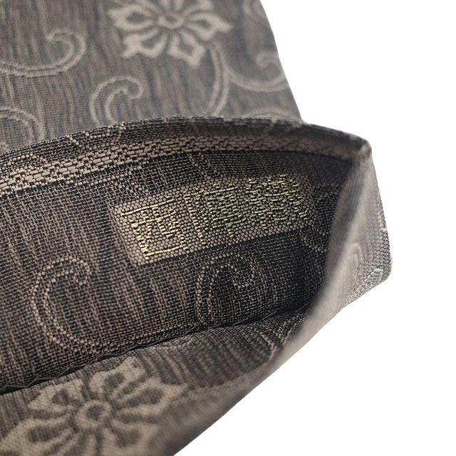 新古品】 袋帯 未使用 正絹 京都 西陣 弥栄織物 軽量帯 軽量織 金箔糸