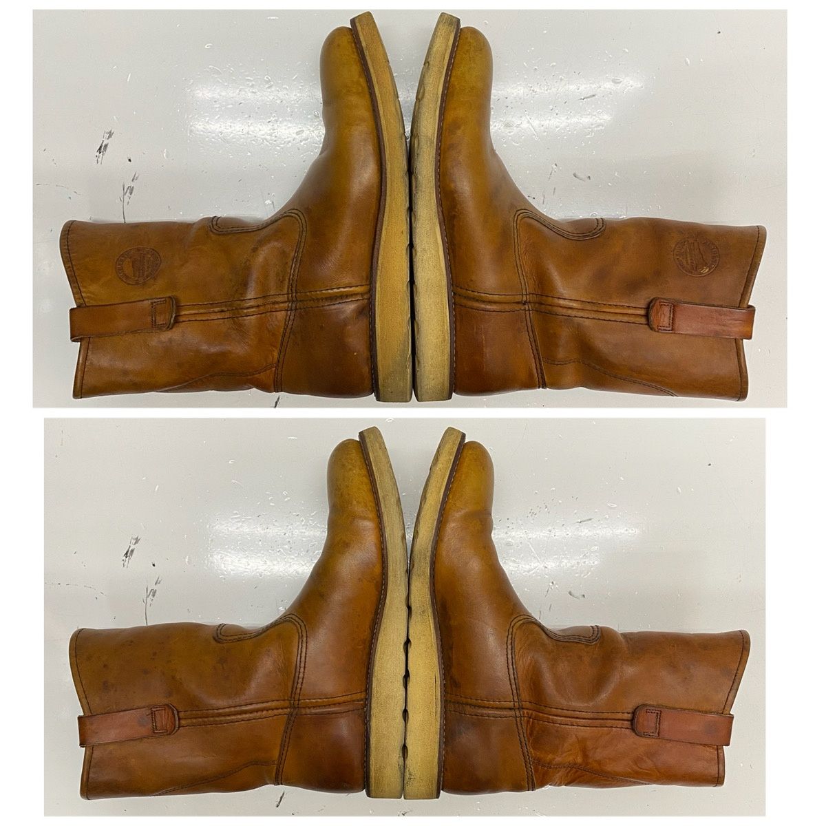 レッドウィング RED WING 90's ペコスブーツ 緑犬タグ 犬刻印 97年製