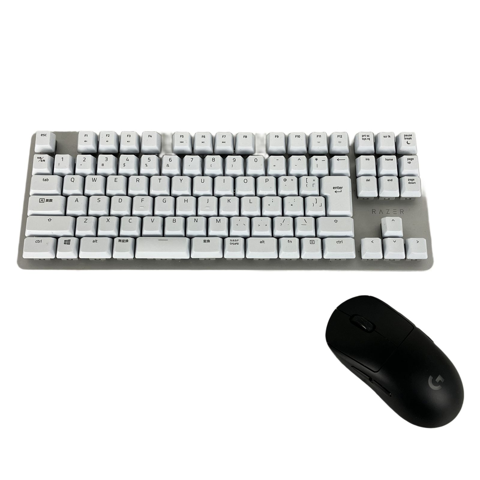 Razer RZ 03-0264 Logicool M-R 0070 キーボード マウス セット