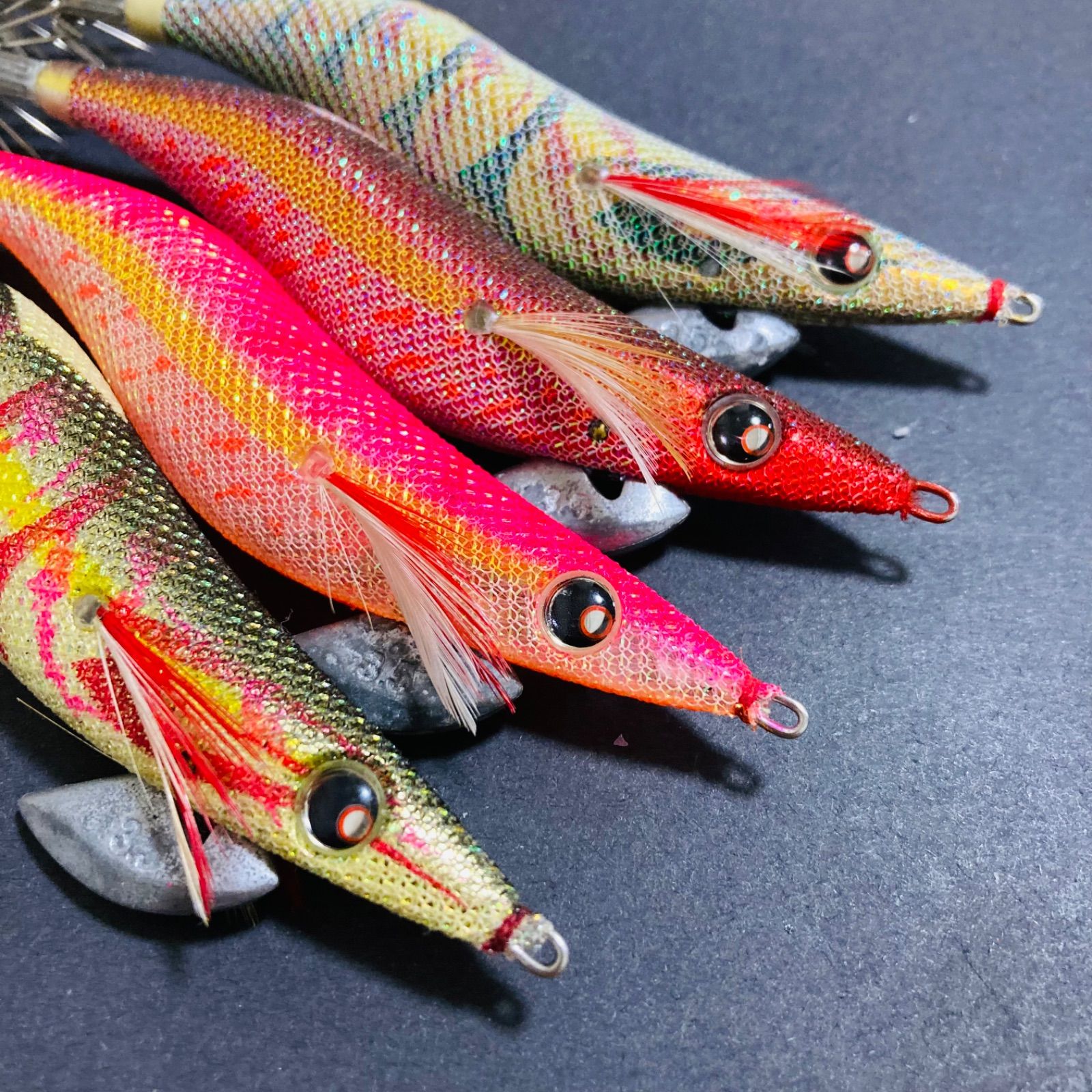 美品】 アオリーQ エース 3.5号 廃盤 エギ エギセット AurieQ Ace DUEL