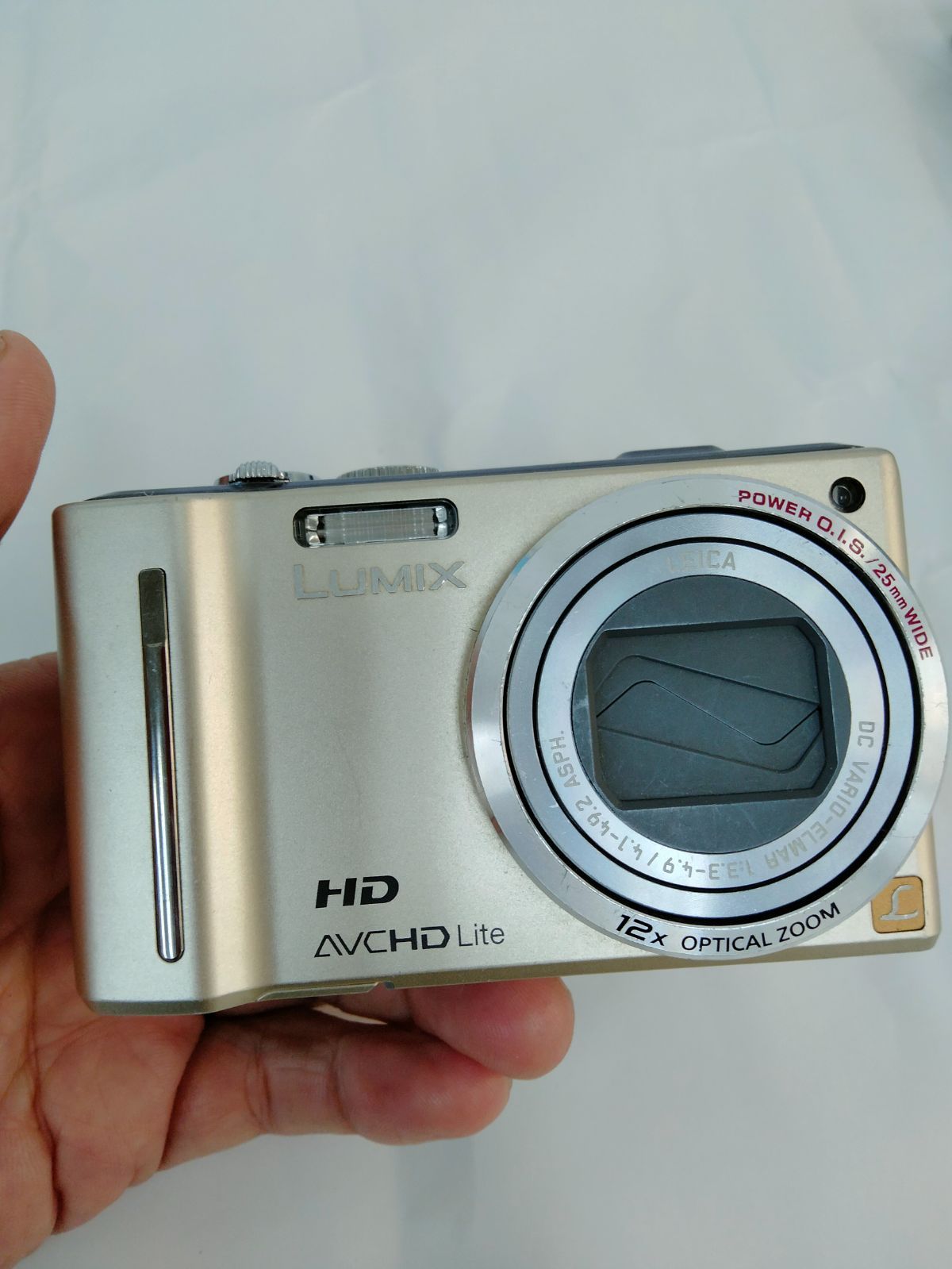 Panasonic LUMIX DMC-TZ10 コンパクトデジタルカメラ シルバー 1210万