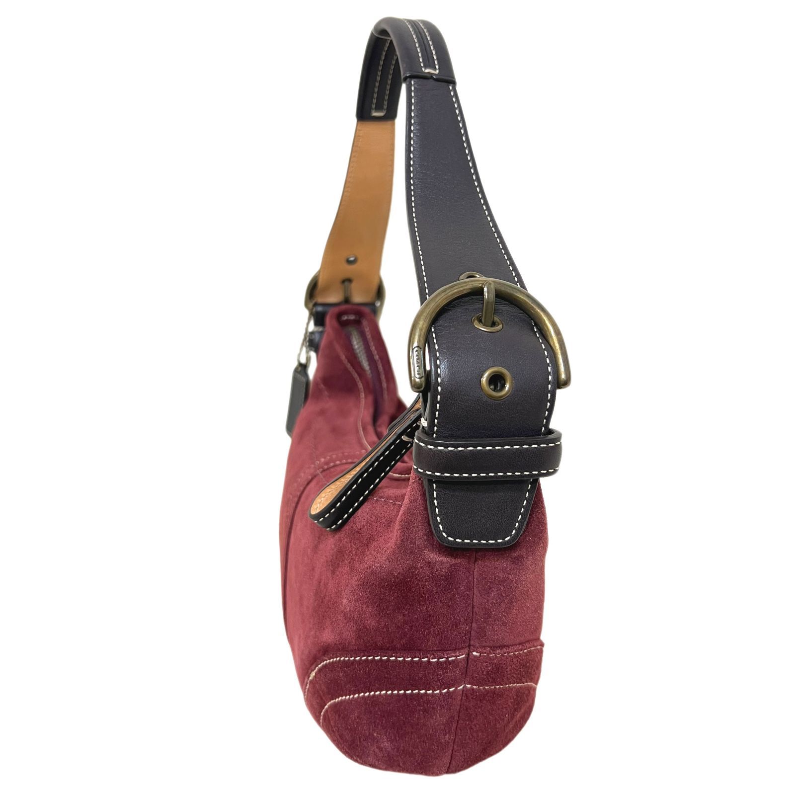 COACH コーチ バッグ スエード 肩掛け D3S-9503 Y2K ワンショルダー 