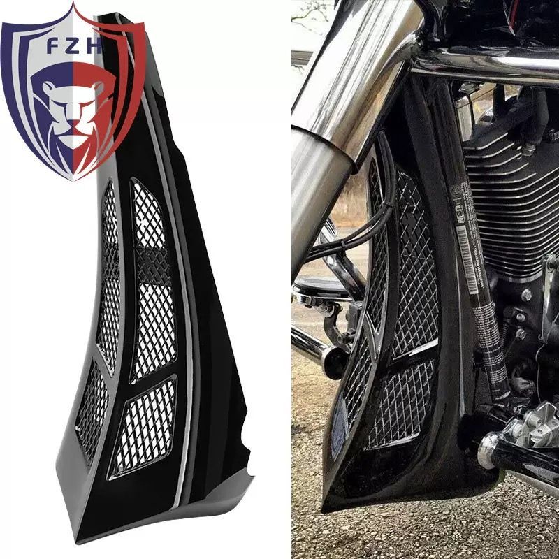 ハーレー ツーリングモデル用 チンスポイラー アンダーカウル チンスポ カウル バガー ストグラ ウルトラ 2014〜