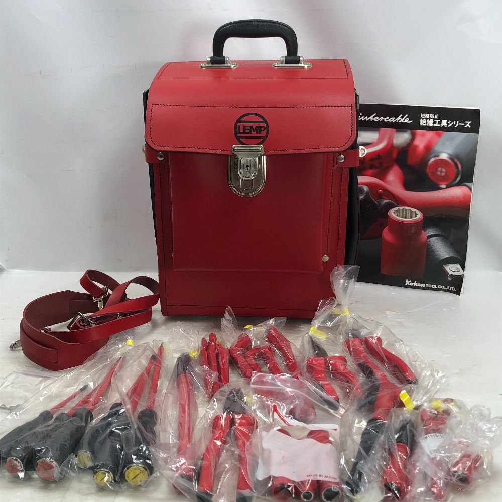Koken 絶縁工具セット ハンドツール INS 02 レッド