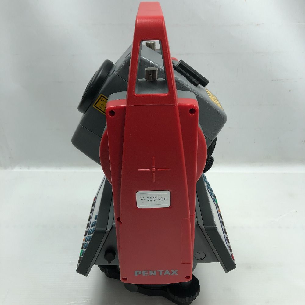  PENTAX ペンタックス 工具 レーザー機器 トータルステーション ケース付 コードレス式 V 550 NSc レッド 作業手袋 作業用エプロン その他 電動工具 エア工具