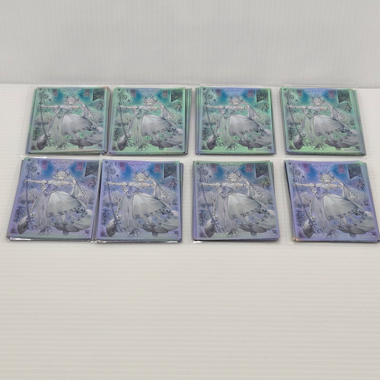 未開封】遊戯王 白銀の城のラビュリンス スリーブ/プロテクター 10枚 8