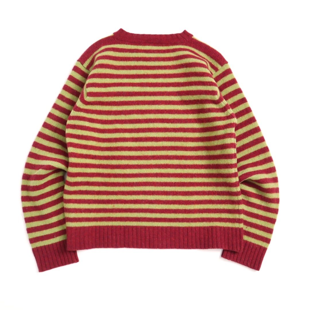 vintage 90s 00s agnes b homme フランス製 ボーダー ニット セーター