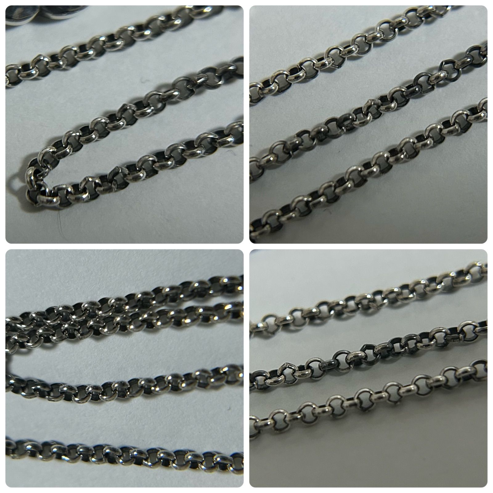 ジョージ ジェンセン チェーン ネックレス リーフ Silver 925 Georg