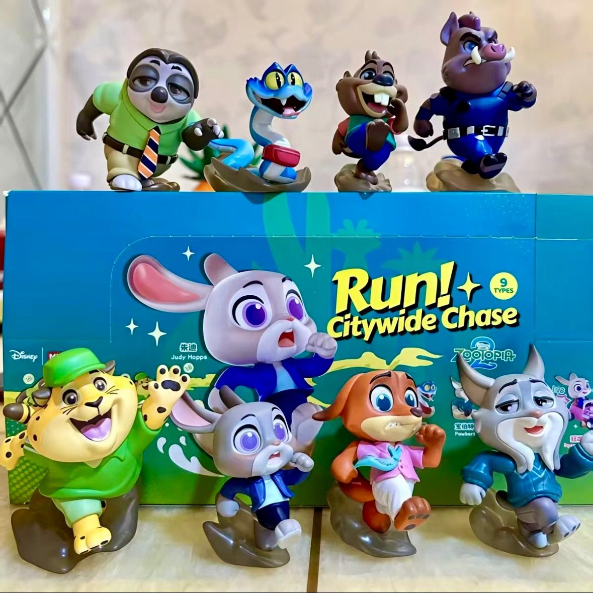 8種セットBOX ミニソ ズートピア2 フィギュア ディズニー ジュディ