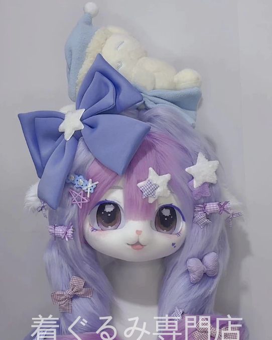 羊 着ぐるみ ヘッド ケモノ ファースーツ マスク ぬいぐるみ コスプレ コスチューム kigurumi