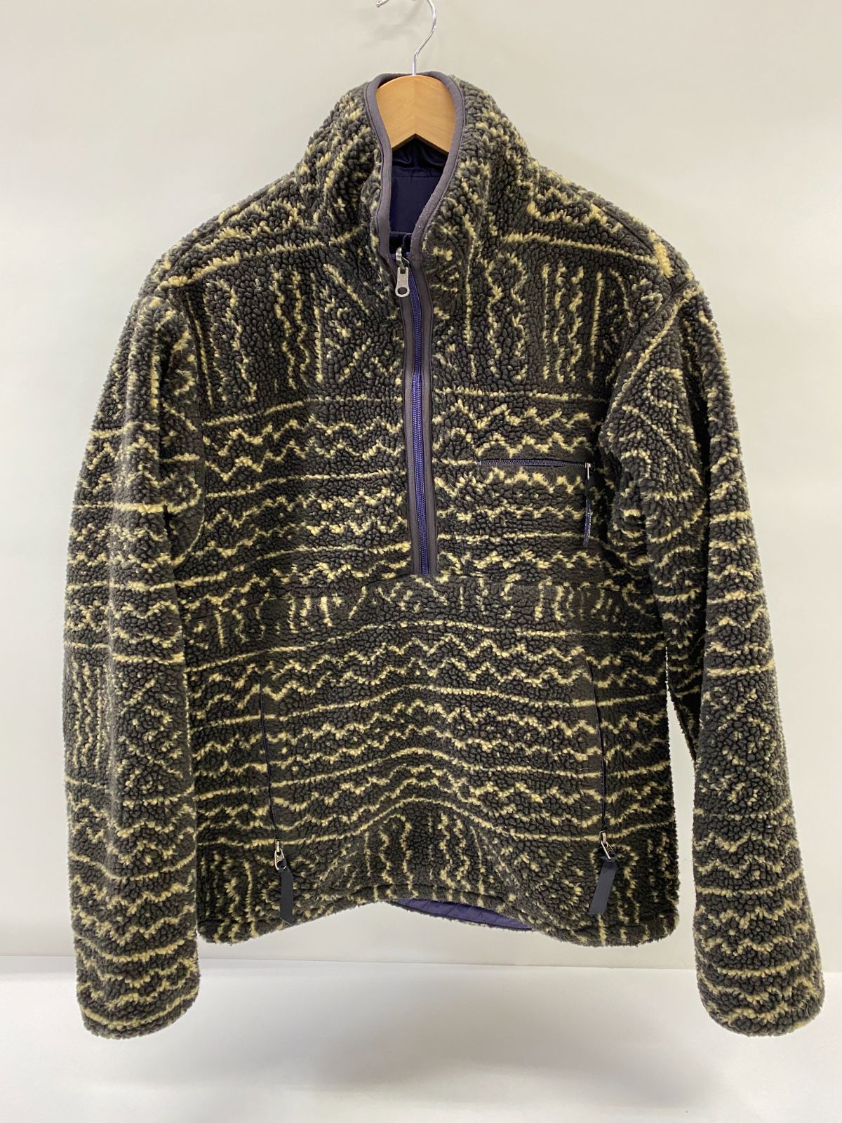 Patagonia 90 s グリセード フリースジャケット マリ コンドル 29361 リバーシブル ヴィンテージ M 128- -01 KS