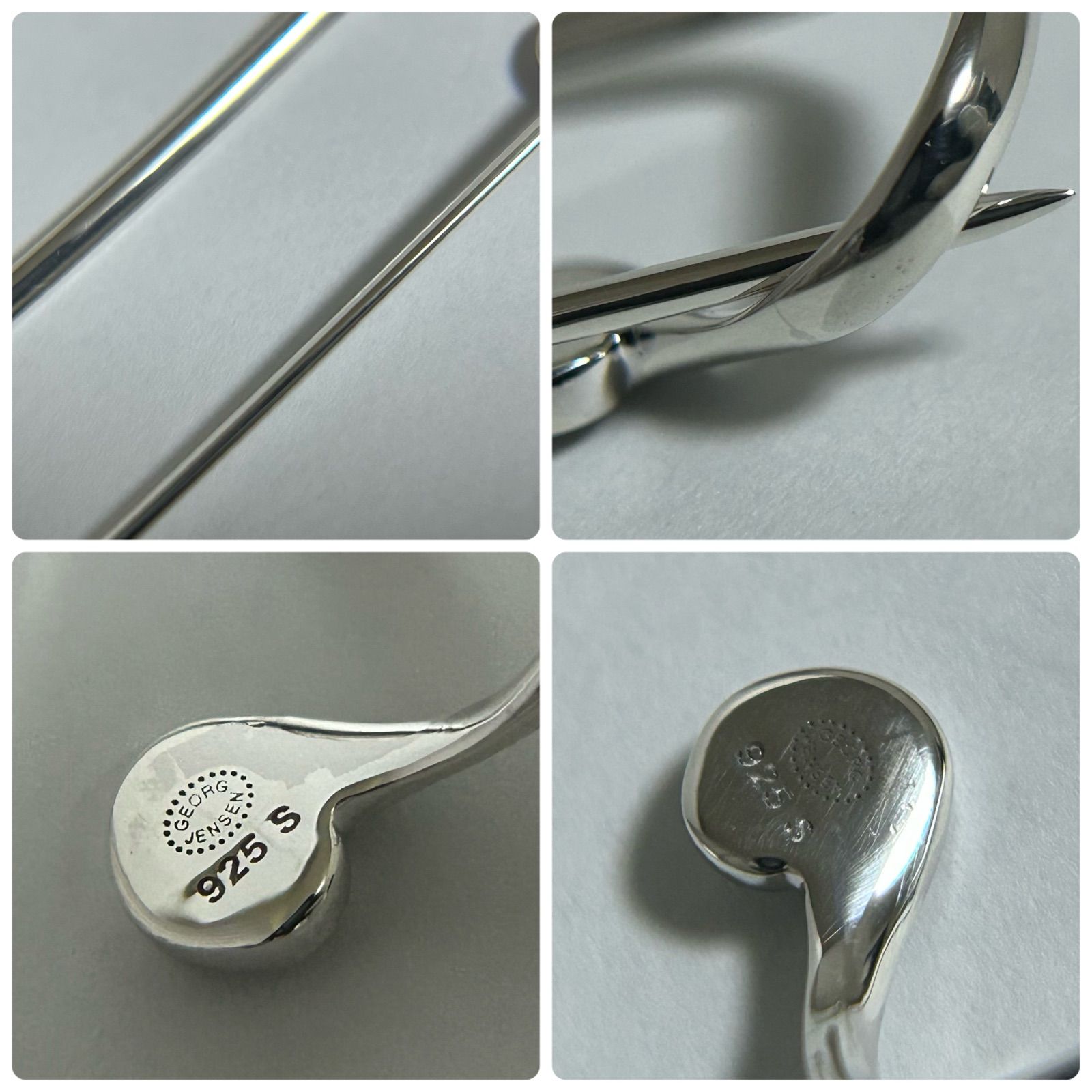 ジョージジェンセン925ブローチ Georg Jensen（ジョージ ジェンセン） 【送料無料】ジョージジェンセン