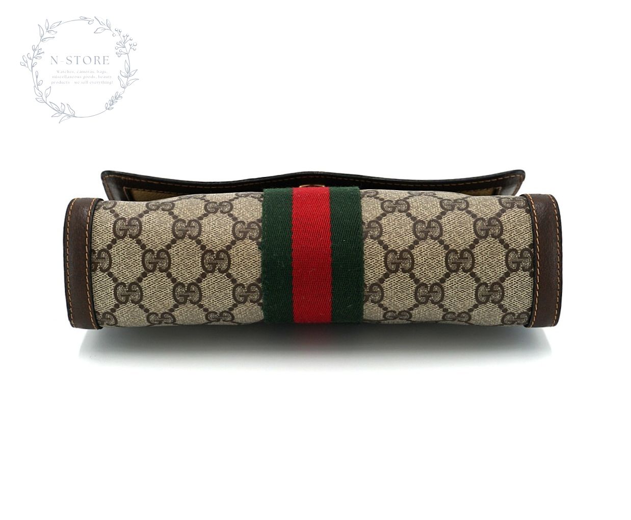 GUCCI オールドグッチ GGスプリーム シェリーライン クラッチバッグ
