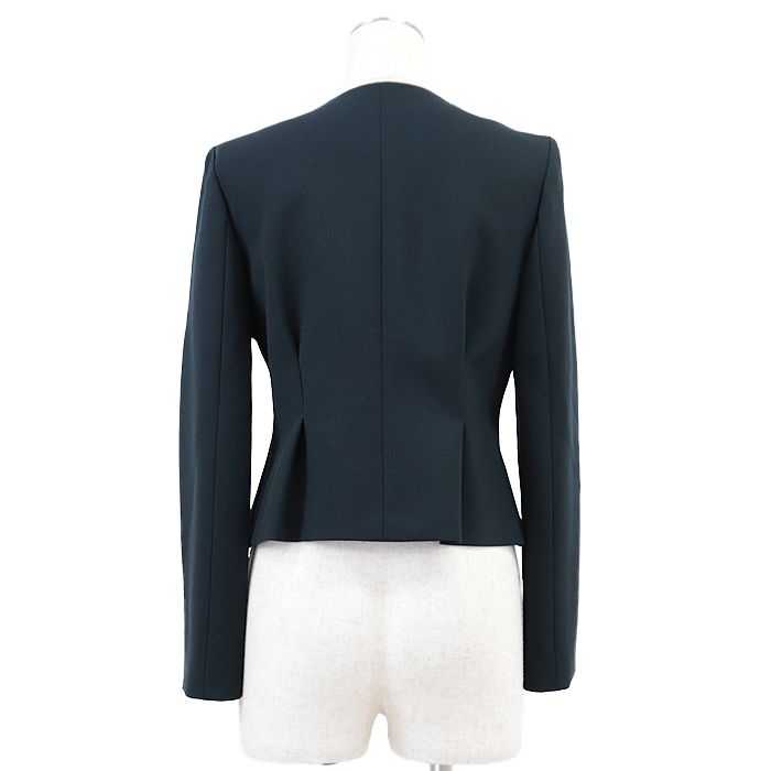 SALE【美品】YOKO CHAN ヨーコチャン ノーカラージャケット ウエスト