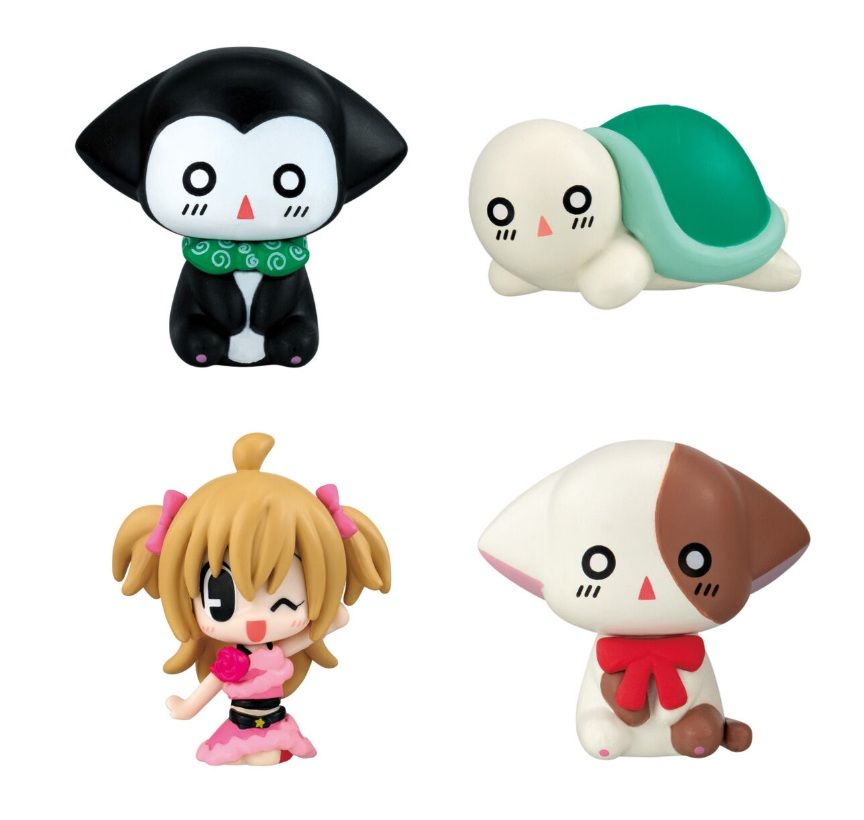 きらりんレボリューション　マスコット　4種セット きらりん☆レボリューション すわらせ隊 全4種セット BANDAI