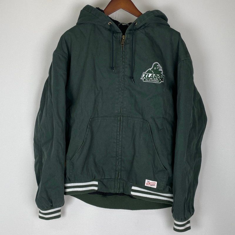 品 XLARGE エクストララージ OLD OG HOODED WORK JACKET オージー フーデッド ワークジャケット ライトアウター 142-251208-yy-14-tei