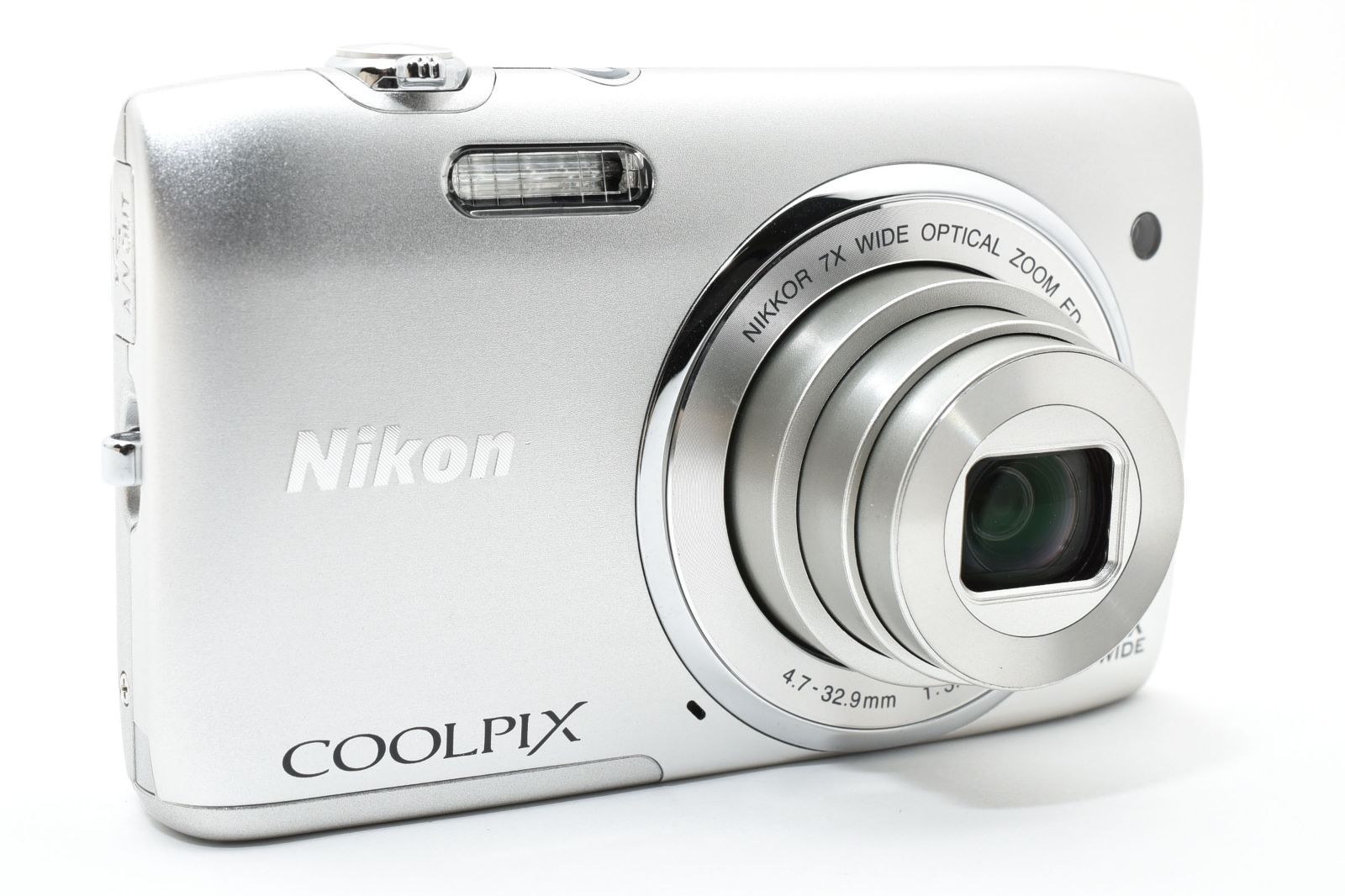 sakura様　Nikon COOLPIX S3400 シルバー デジタルカメラ 超美品] Nikon ニコン COOLPIX S3400 シルバー コンパクトデジタル