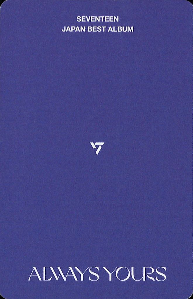 SEVENTEEN CARAT盤 DK ALWAYS YOURS 紺 - メルカリ