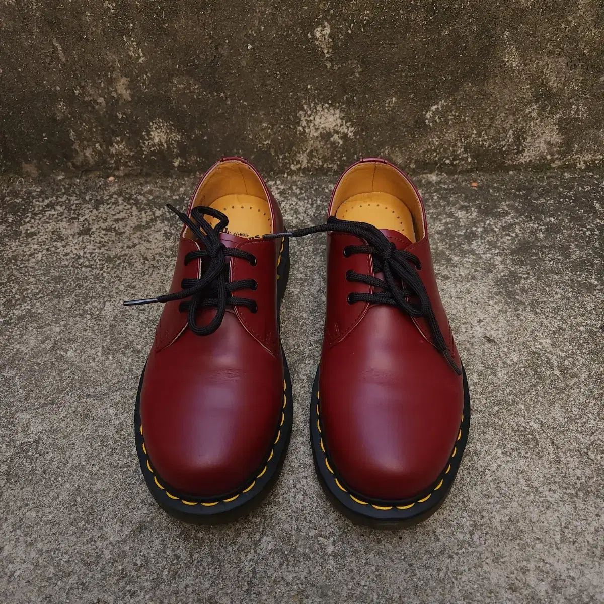 5 UK DR. MARTENS ドクターマーチン 1461 さくらんぼレッド 3ホール 240 245