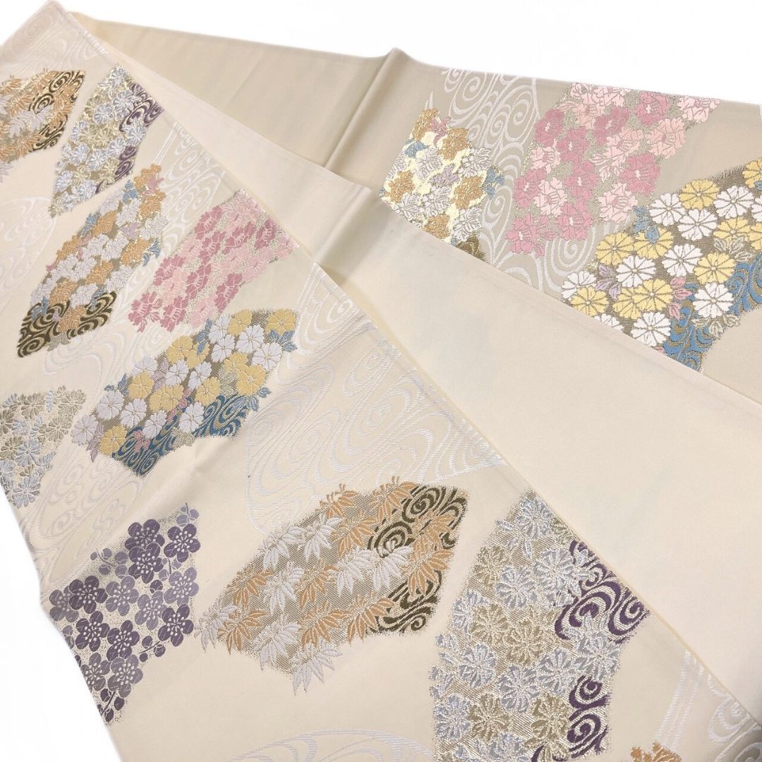 袋帯 松竹梅 牡丹 宝尽くし 鳳凰 着物 122 p ms - メルカリ