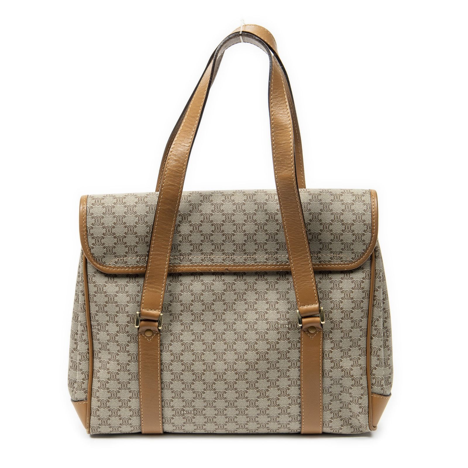 フラップ バッグベージュ