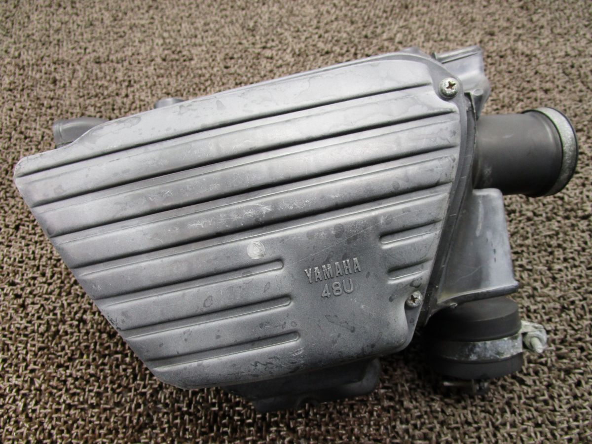 SR400 エアクリーナーボックス □W799！RH01J ヤマハ 【 H313E 】 キャブ車 動画有