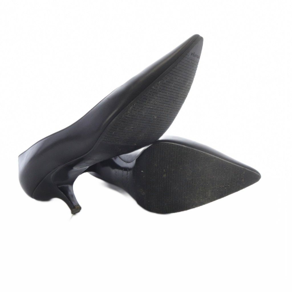  セルジオロッシ Sergio rossi パンプス ハイヒール ポインテッドトゥ レザー 36 ブラック YO 4 GY 57 ハイヒール パンプス パンプス