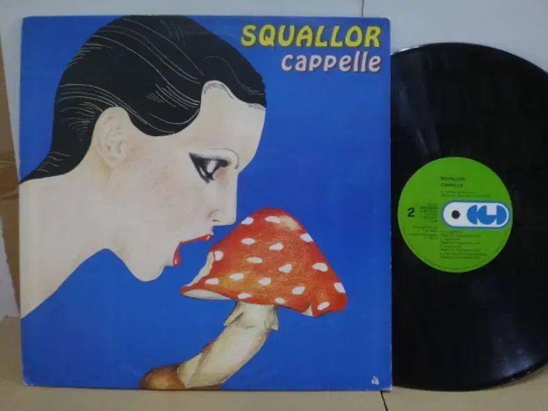 ITALY LP Squallor ー Cappelle 1978 年 早い