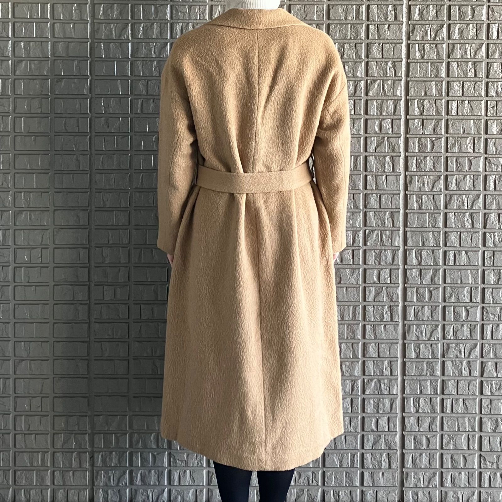 La GRANDE COUTURIÈRE de TIARA アルパカブレンドのシャギーコート