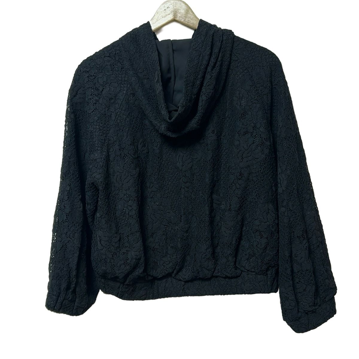 Grace Class グレースクラス パーカー サイズ36 S レディース - 黒 長袖 レース