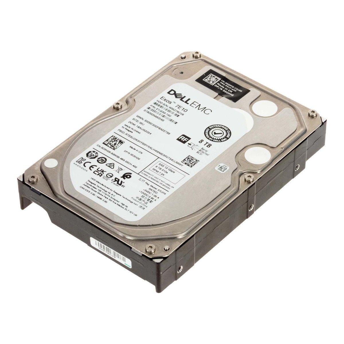 内蔵型ハードディスクドライブ Dell 8TB SAS HDD ST8000NM024B 8TB Dell SAS C5HD0 7.2K ST8000NM024B HDD - Hard LFF DELL Seagate