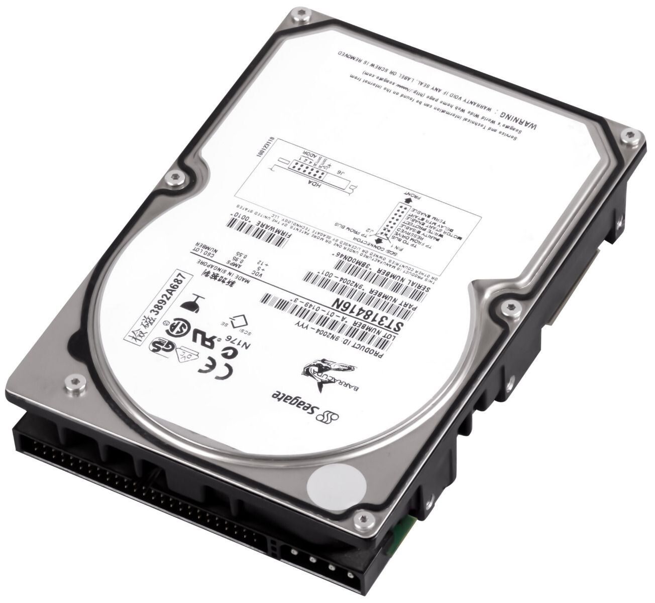 3年保証 Hard Drive Seagate Barracuda 18 XL 18.4 GB 7200 RPM 512 KB 50-PIN SCSI