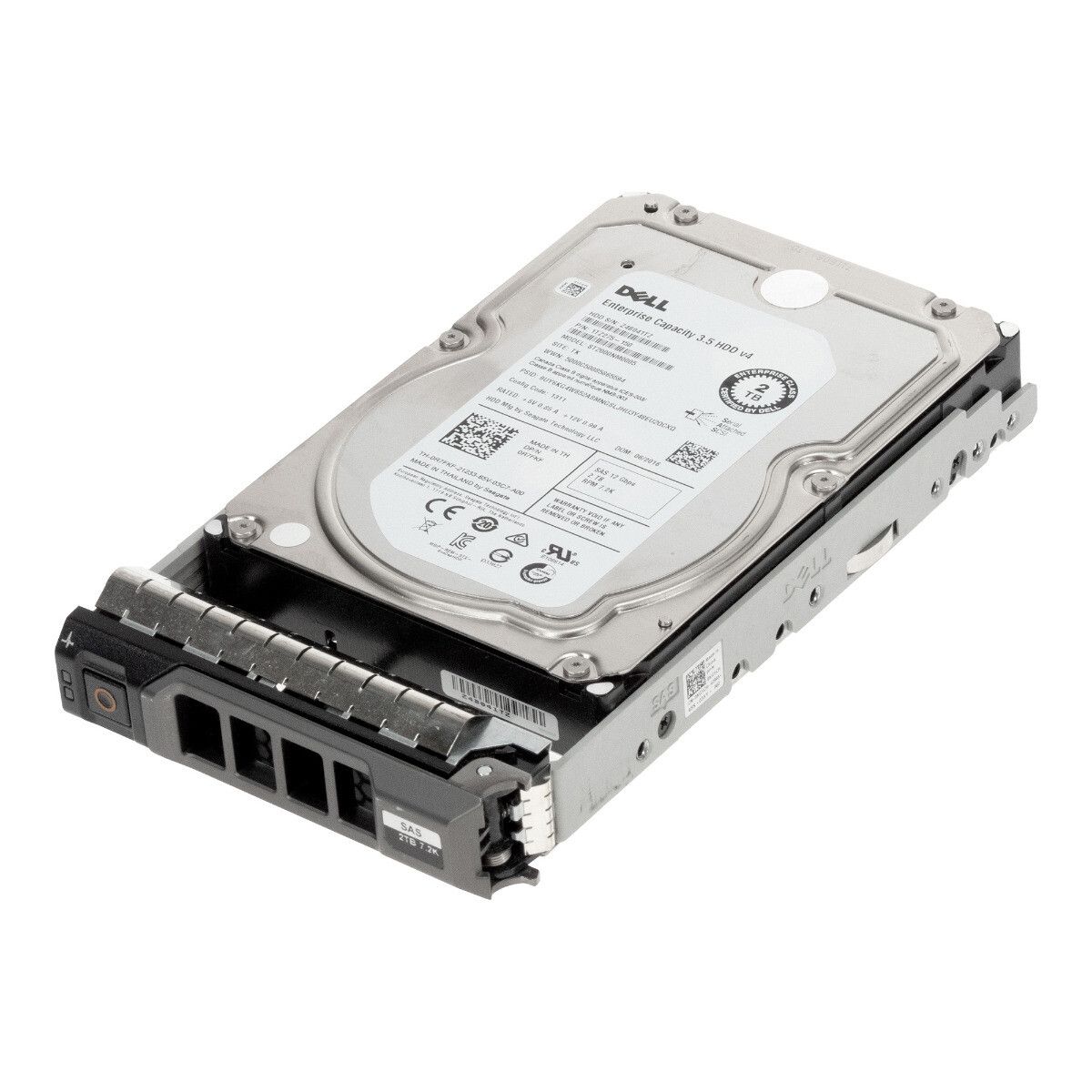 3年保証 Hard Drive Dell 0 R 7 FKF 2 TB 7.2 K 256 MB SAS-3 3.5 Inch