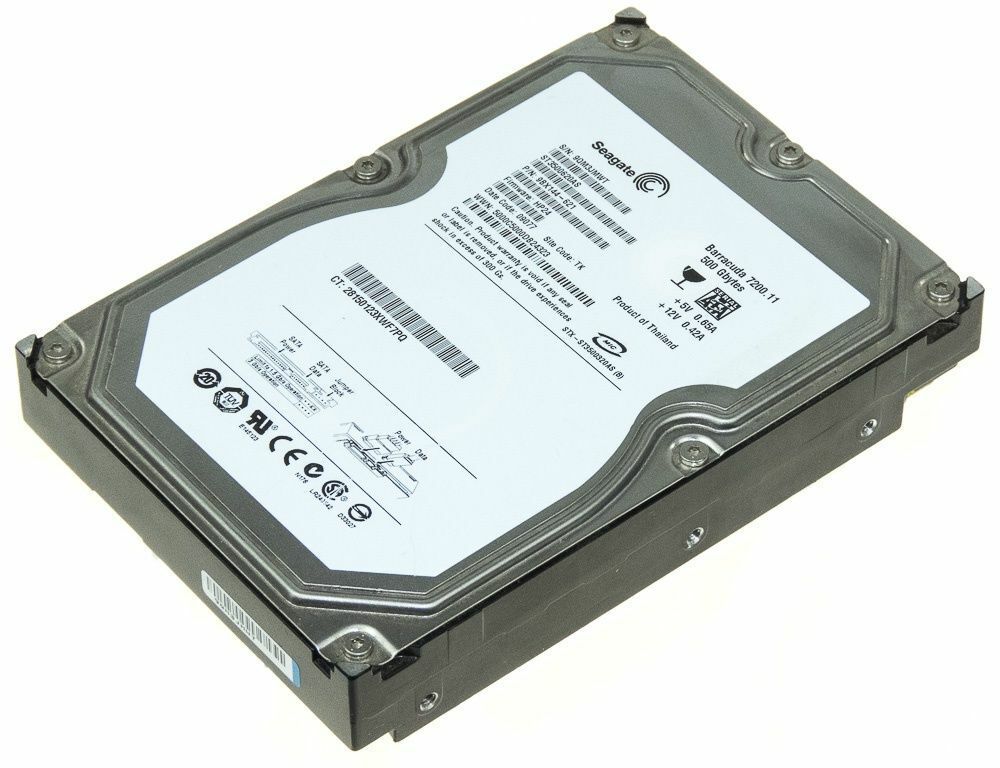 3年保証 Hard Drive SEAGATE Barracuda 500 GB SATA II 7200 RPM 16 MB Cache 3.5