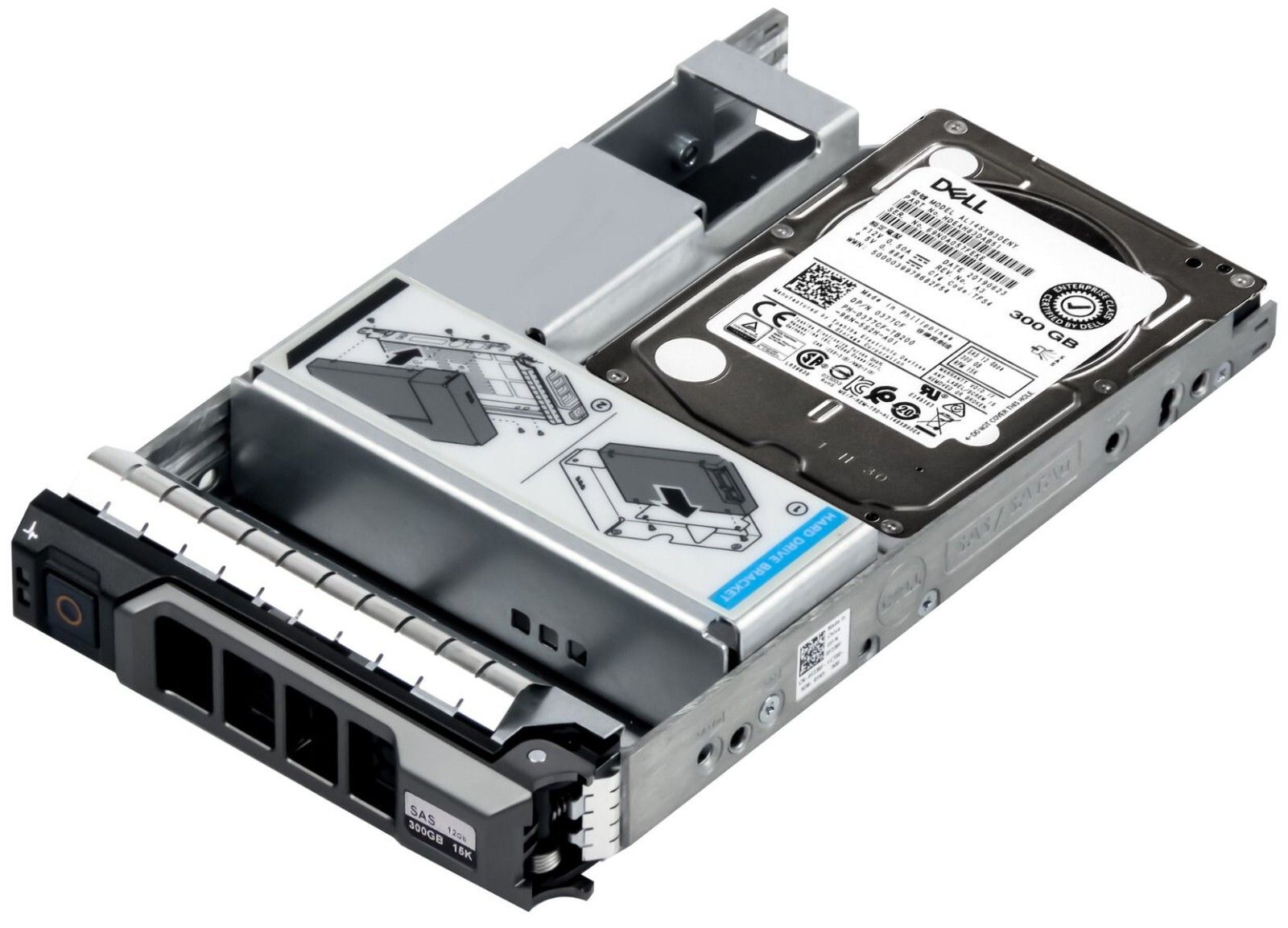 3年保証 Hard Drive Dell 0377 CF 377 300 GB 128 MB SAS-3 3.5 Inch