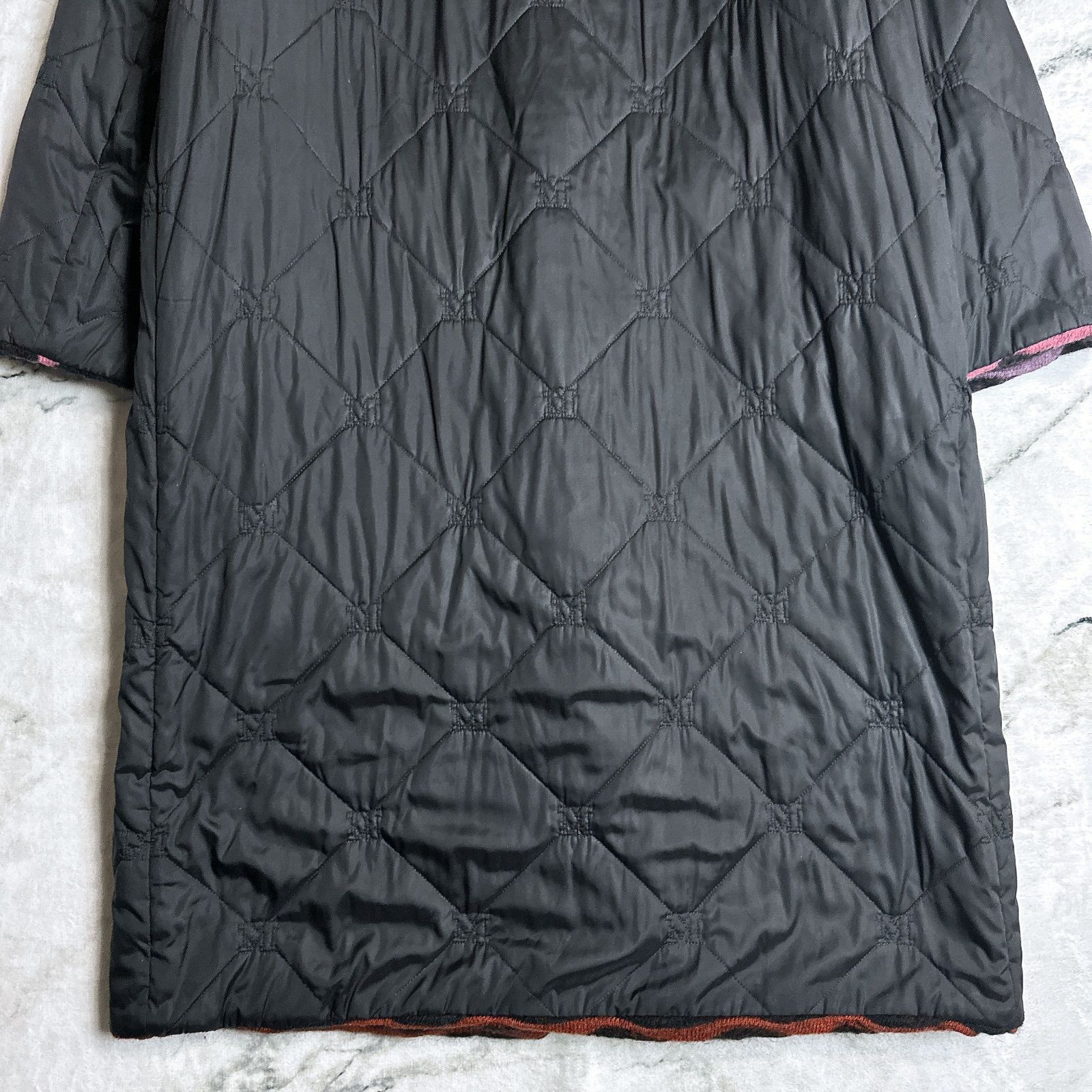 最高級オレンジタグ】MISSONI リバーシブル モヘア コート 48