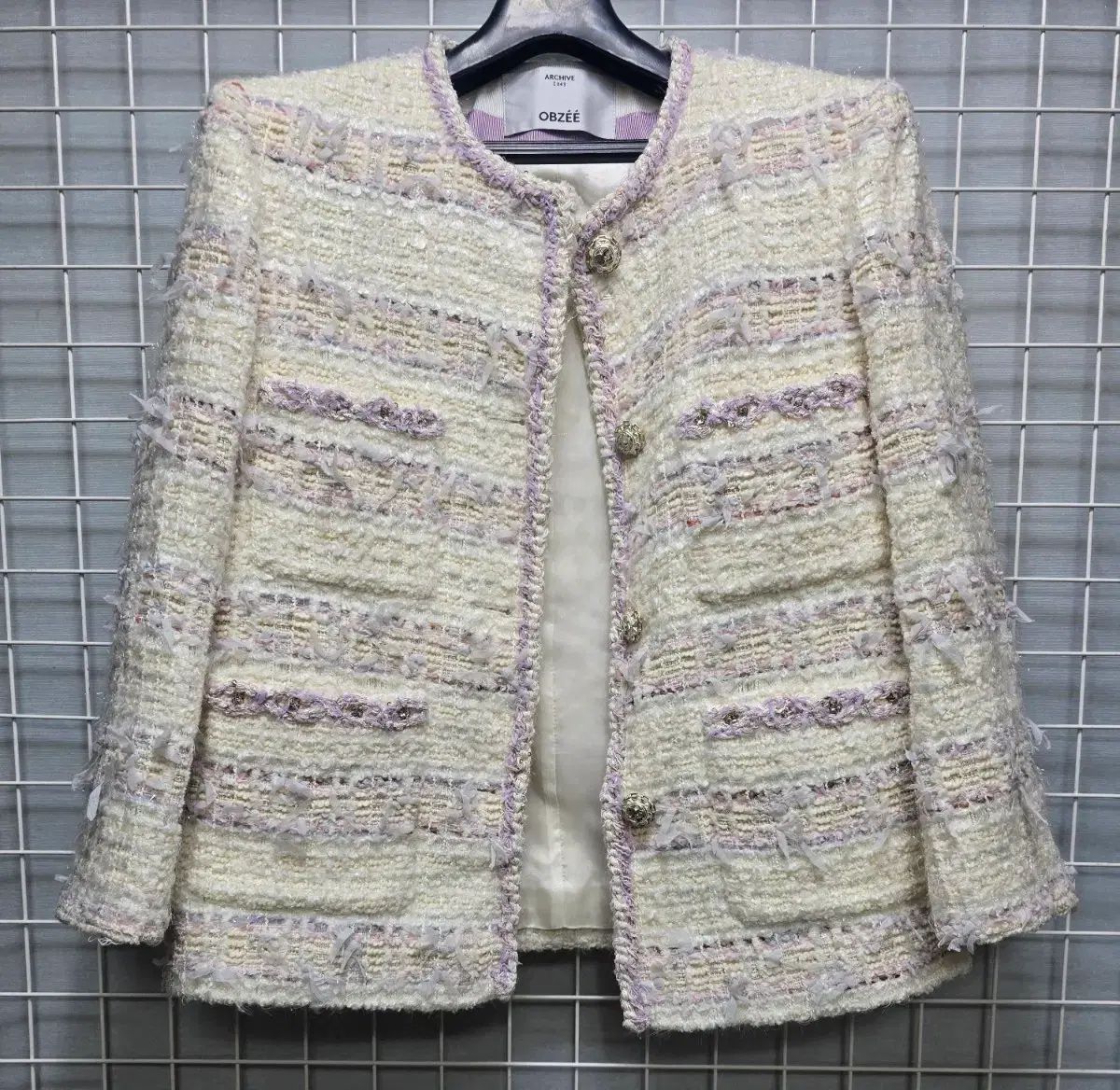 ハンサムオブジェ ツイード ジャケット