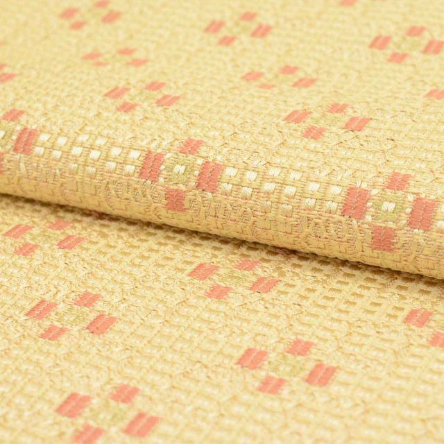 中古】 リサイクル 名古屋帯 帯 正絹 絹 SILK シルク 美品 変わり織 全