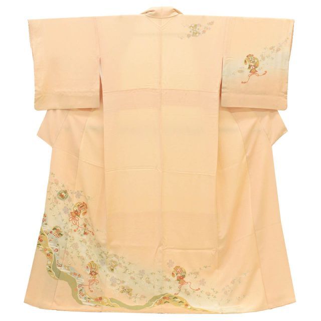 Y3853◇美品 正絹 鈴乃屋謹製 手縫い仕立て 訪問着 着物 Y3853◇美品 正絹 鈴乃屋謹製 手縫い仕立て 訪問着 着物 商品