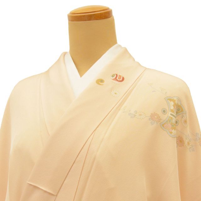 中古】 リサイクル着物 訪問着 正絹 SILK シルク Lサイズ ちょっと