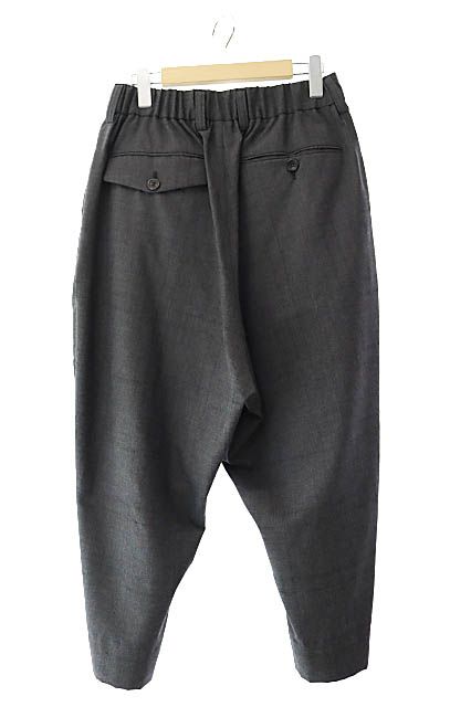 イッセイミヤケ ISSEY MIYAKE MEN メン 20 SS サルエル スラックス パンツ 1 グレー ブランド古着ベクトル 251209